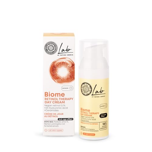 Natura Siberica Lab Biome Retinol Therapy Day Face Cream 50 ml, Orange, 50 ml (Pack of 1) - Image 4