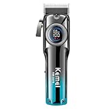 Máquina De Cortar Cabelo e Barba aparador de pelos Kemei Km-2279 Profissional Sem Fio