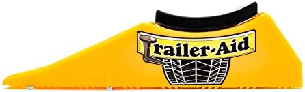 Trailer Aid Camco Plus' Tandem Tire Changing Ramp with 5.5-Inch Lift, Yellow (21002)