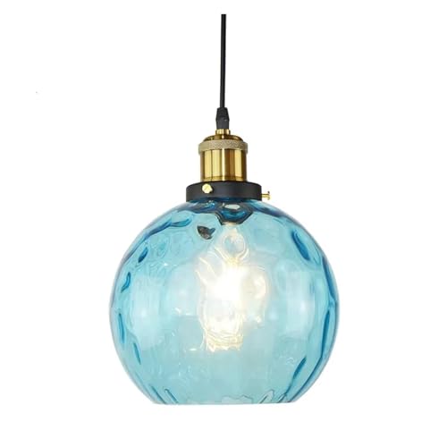 Suspension boule en verre LED design moderne pour salon - 6