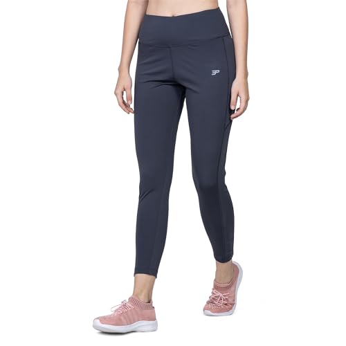 Image of 3rd Planet Women's High Waist Activewear Leggings | 4-Way Stretch, Sweat-Wicking, Non-See-Through Gym & Yoga Tights with Side Pockets | Comfortable Slim Fit Pants for Workout, Running & Fitness