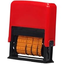 Portable Date Coding Machine Handheld Expiry Date Printer for MFG EXP Dates Food Packaging Labels 2.83x0.98x3.54inch