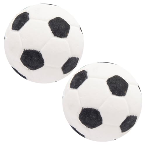 DECOMELODY Bombas de Baño Forma de Balón de Fútbol 2 Unidades Bombas de Baño Perfumadas y Portátiles de Burbujas Naturales Aceites Esenciales Relajante y Cuidado Infantil