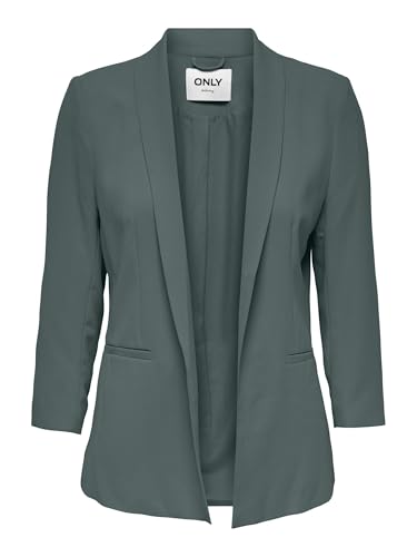 ONLY Damen Jacke Blazer ONLSafron 15287865 Balsam Green 42