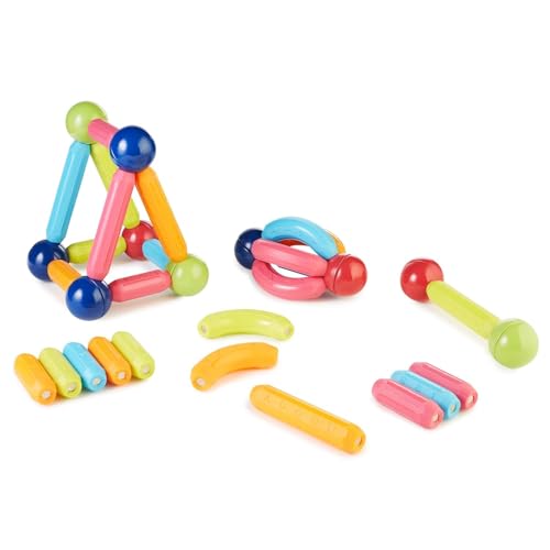 Image of Toyshine 42 Pc Magnetic Bar Blocks Sticks Building Block Constructing & Creative Learning Educational Toy Stem Kit for 3+ Yrs Kids