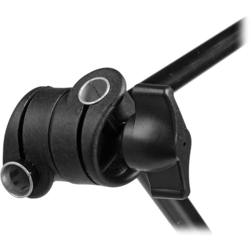 Brazo Manfrotto 196B-2 evita caídas de cámaras digitales con su soporte negro 3