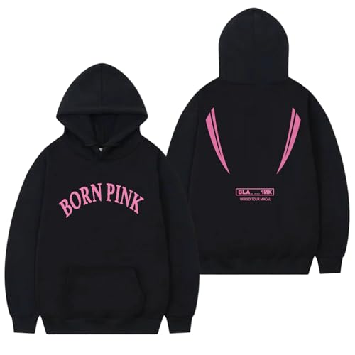 Sudadera con Capucha de algodón con el álbum Bron Pink Blink World Tour, Sudadera...