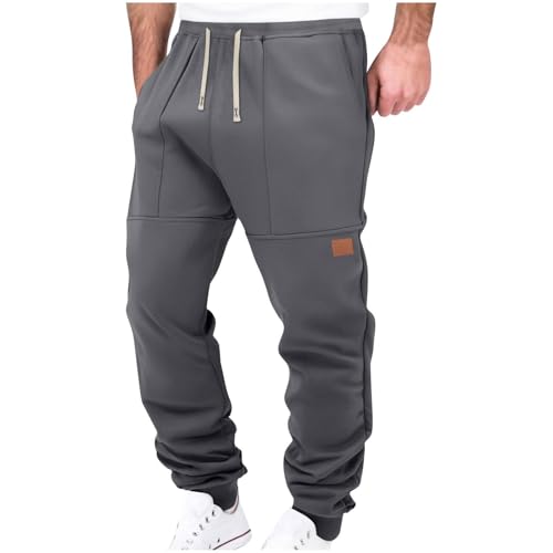 Sweatpants for Men Big and Tall Lightweight Mens Sweatpants with Pockets Athletic Track Jogging Pants Fall Clothing