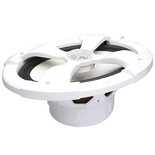 Image of PowerBass XL-69M - 6x9 Marine Coaxial Speakers with RGB LEDs - Pair