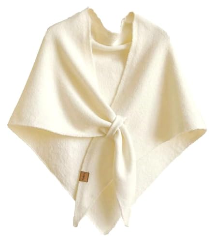 LOSD Shawl Wraps for Women,Pashmina Shawl Wraps Women, Women's Solid Color Wool Blend Shawl