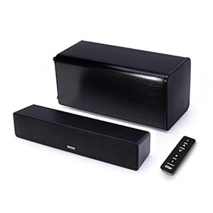 ZVOX AccuVoice AV110 TV Speaker, Dialogue Clarifying Micro Home Theater System with Patented Hearing Technology…