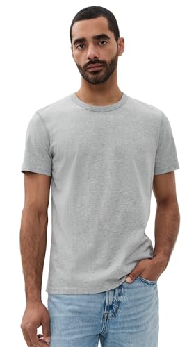 REIGNING CHAMP Men's Lightweight Jersey T-Shirt, H. Grey, L