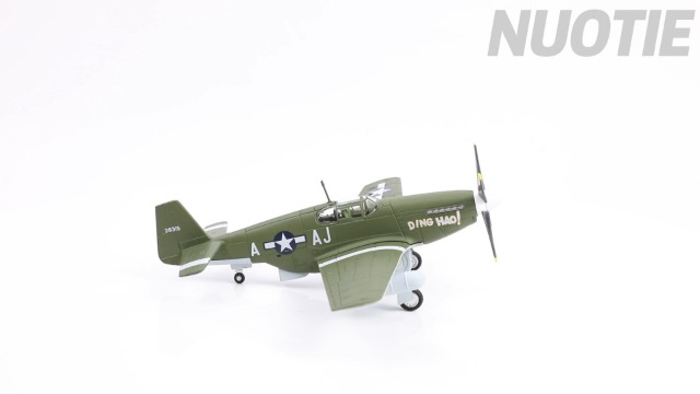 Amazon.com: NUOTIE P-51B Mustang Diecast Metal Airplane Model 1/72