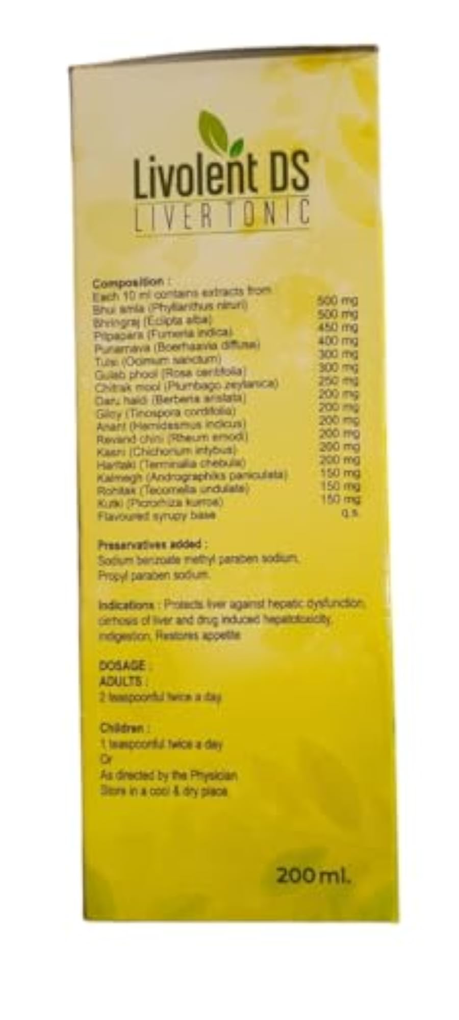 Livolent DS Liver Tonic for Health