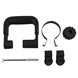 Auratrove Poignée latérale noire pour marteau rotatif Bosch GSH 11E 11316 11311EVS MH10 SE 60 mm