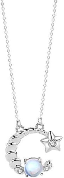 Collier Zodiaque Argent, le cadeau d'anniversaire parfait avec pendentif en pierre de lune