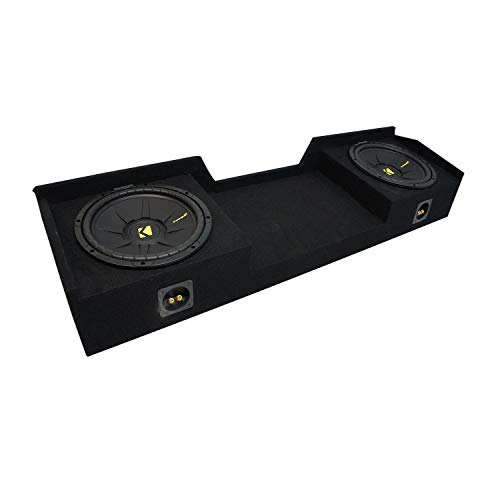 04-15 Fits Nissan Titan King or Crew Truck Kicker CompC CWCS10 Dual 10 Sub Box Bundle