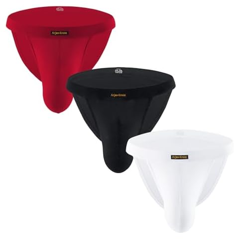Mauro Kane Men's 3D Pouch Briefs 3 Pack Cover
