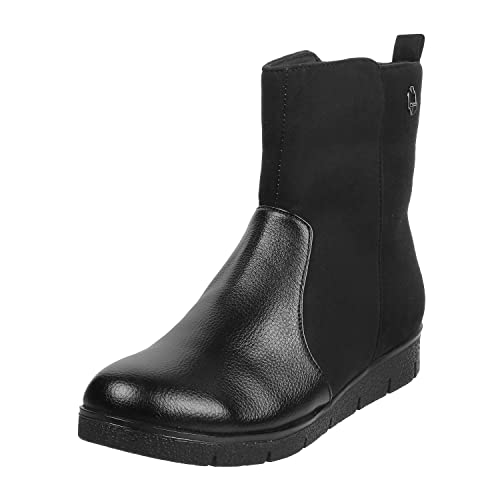 Image of Mochi Women Leather Ankle Boot