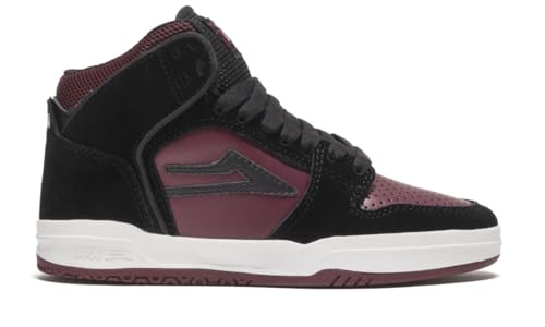 Telford Kids - Black/Burgundy Suede