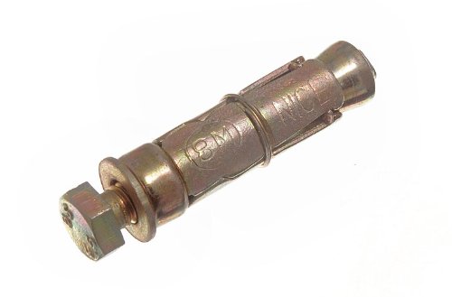 Boulons d'ancrage YZP M8x60mm de long en lot de 10 pièces de fixation
