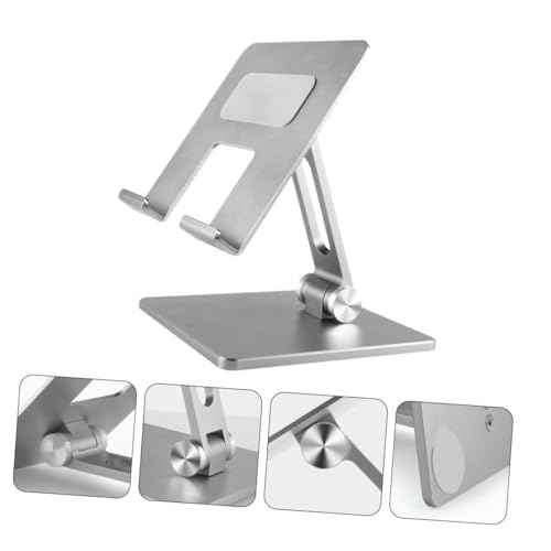 Soporte Ajustable de Aluminio para Laptop y Tablet Plata miniatura 6