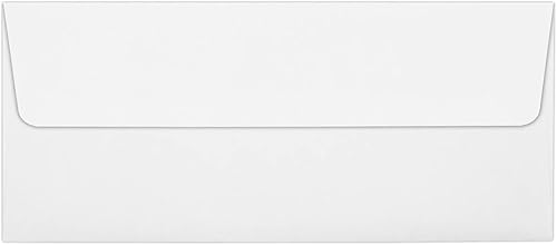 Vista 57 de LUXPaper Sobres de invitación con forro de aluminio A9 Despegar y prensar 5 3/4 pulgadas x 8 3/4 pulgadas Blanco con forro LUX dorado 60