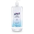 Purell Advanced Hand Sanitizer Refreshing Gel, Clean Scent, 1.5 Liter Pump Bottle (Pack of 1) - 5015-04