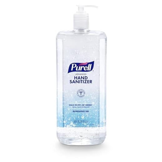 Purell Advanced Hand Sanitizer Refreshing Gel, Clean Scent, 1.5 Liter Pump Bottle (Pack of 1) - 5015-04