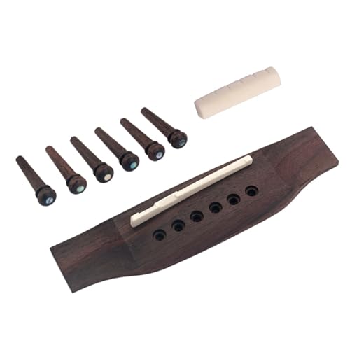 Selle et sillet en os pour guitare acoustique assurant un sustain maximal