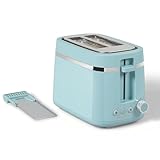Starfrit 2-Slice Toaster – 7 Adjustable Browning Levels – Removable Tray – 750W - Eucalyptus