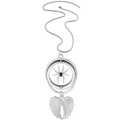 Collier ailes d'ange araignée insectes le cadeau original pour anniversaire original