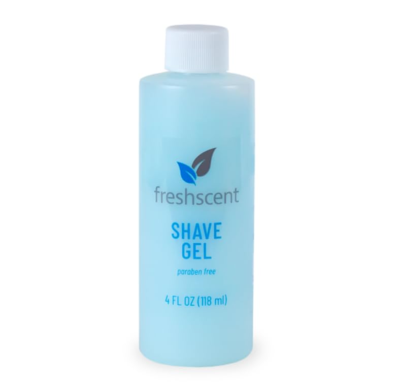 Shave Gel (clear bottle) 4 oz. 60's units/cs
