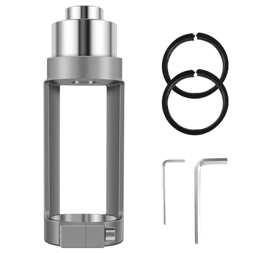 Silver Aluminium Square Hole Drill Bit Fixed Bracket for Woodworking Accessories