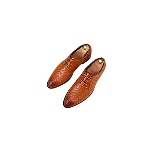 Zapatos oxford de hombre en cuero para trajes de vestir y eventos formales