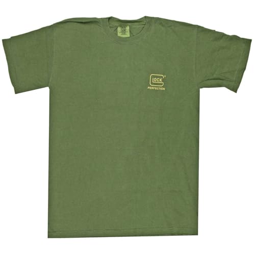 Glock Perfection T-Shirt, Men's, Green, 2XL, AA75153