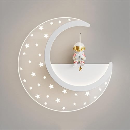 Lámpara de astronauta para iluminar los sueños de los niños y acompañar sus noches con luz LED
