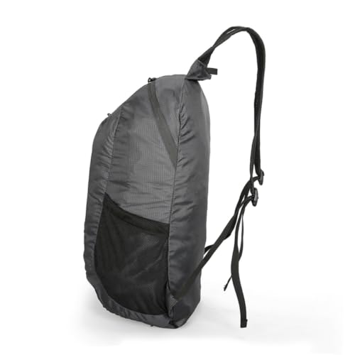Mochila Deportiva Plegable para Camping y Senderismo Negra miniatura 4