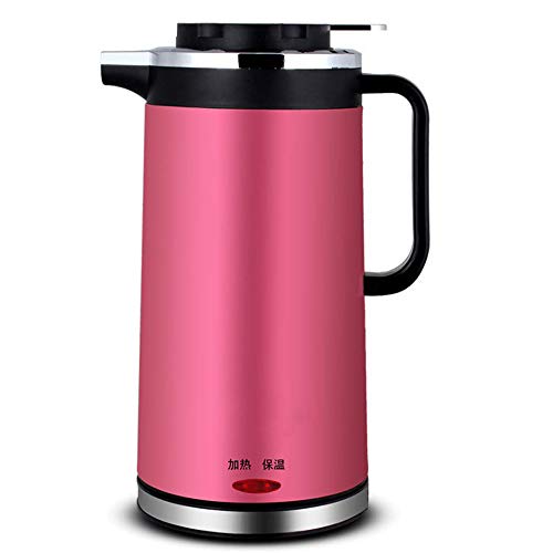 Tetera eléctrica sin cable acero inoxidable 1.8L 1500W