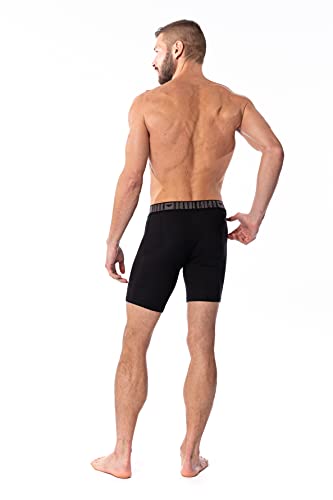 AMERICAN HEAVEN Men's Boxer Briefs | Ultra Soft Micro Fiber Stretch Fitted Boxer Brief -Pack of 64