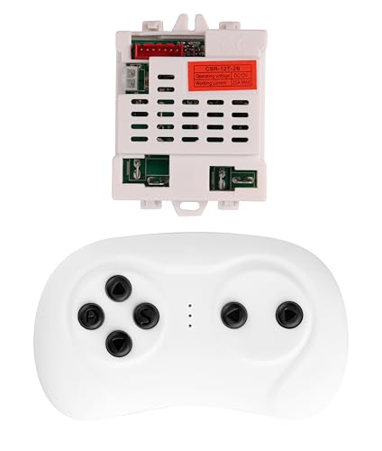 Kids Ride On Car 2.4G Bluetooth Remote Control and CSR-12T-2B Receiver Control Box Motherboard Kit for Children Electric Ride On Tractor Replacement Parts