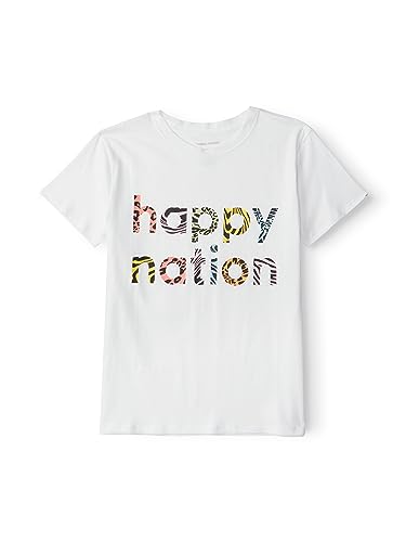 Image of Happy Nation Girls Relaxed Cotton Short Sleeve T Shirt