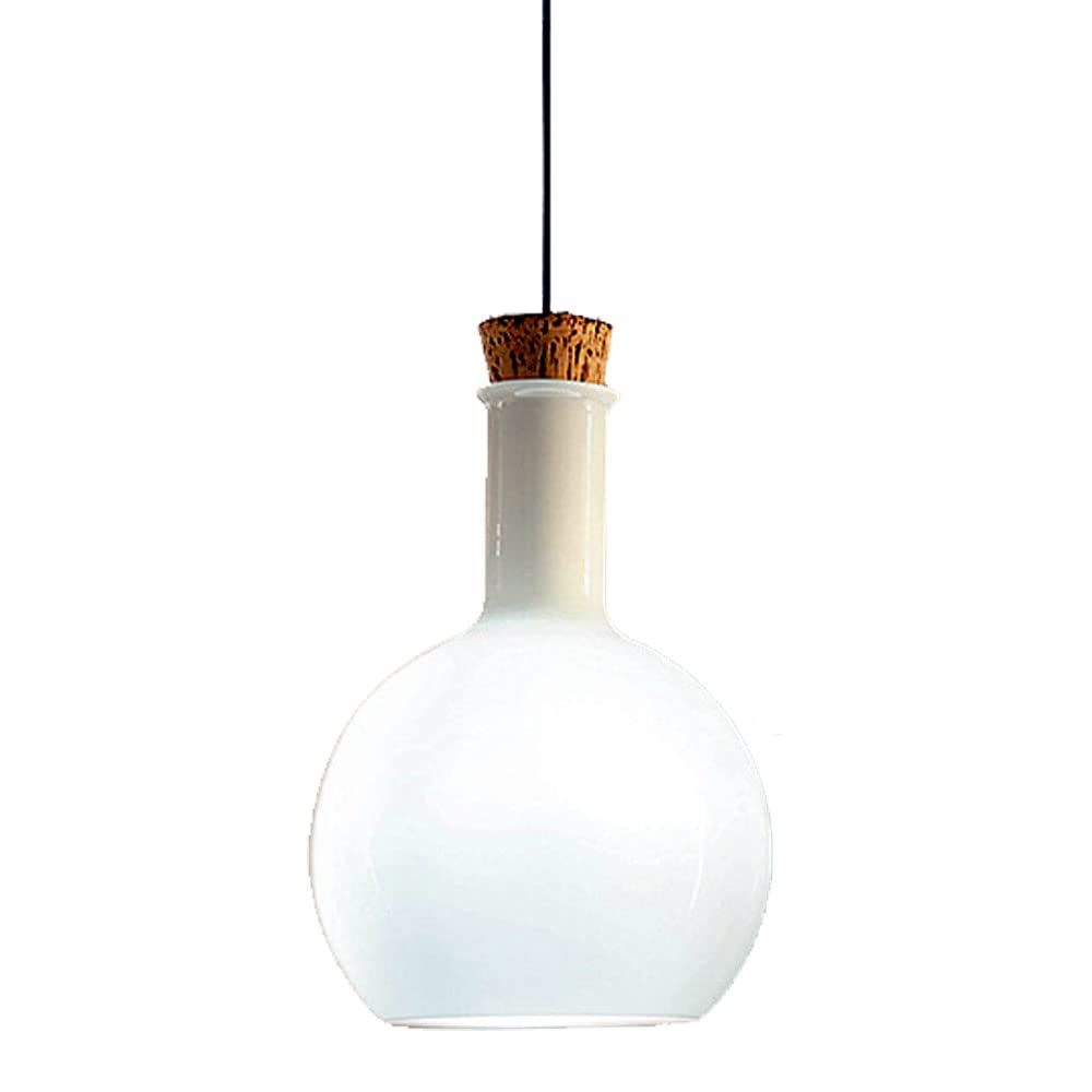 Kitchen Island E27 Lampe suspendue à tête unique pour salon, chambre à coucher, bureau, salle à manger, lustre en verre créatif moderne, bouteille de vin à la mode, bouteille magique It's so kind of