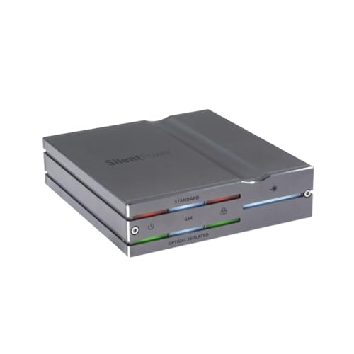 Image of iFi LAN iPurifier Pro - Ethernet Noise Filter with Optical Galvanic Isolation, Jitter and Error Elimination - Plug-and-Play for Enhanced Audio & Video Streaming Quality - USB-C Powered