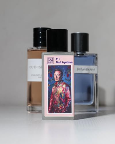 Image of TOXICMALE Y + Oud ispahan | Perfect Long lasting Unisex perfume Office & Daily use | perfumes for men & women | perfume for him & her | Gift for him & her | TMA12 | 50 ml perfume | TM Perfume House