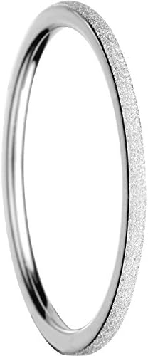 BERING Anello Donna In Acciaio Inossidabile Con Sistema Twist & Change, Maglia Milanese, Arctic Symphony Collection - 551-10-72 - 2