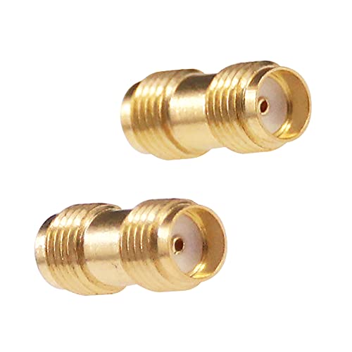 Adaptador de antena SMA hembra a SMA hembra x10 miniatura 3