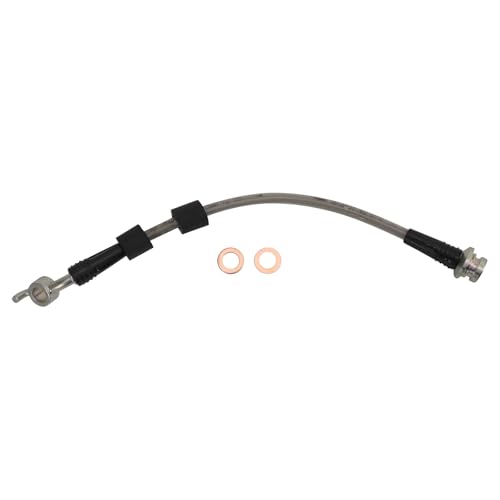 Image of TRQ Rear Performance Brake Hose Set Compatible with 2003-2007 Nissan Murano