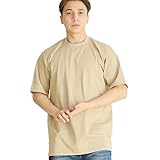 (プロクラブ) PRO CLUB Tシャツ 半袖 メンズ ヘビーウェイト 111 無地 カーキ L [並行輸入品]