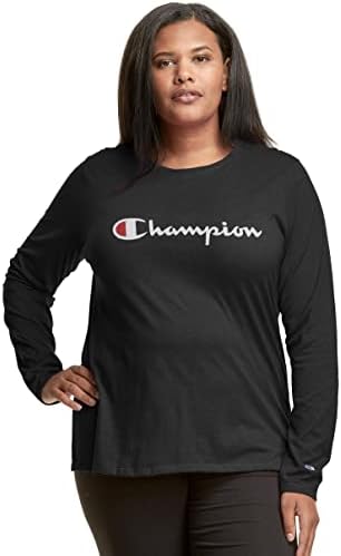 Champion Cotton Tee (Patriotic Long Sleeve Script)